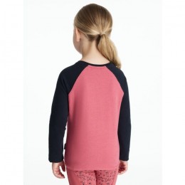 LeMieux AW25 Mini Jamie Chancer Top with Long Sleeves Cranberry