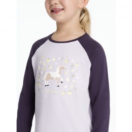 LeMieux AW25 Mini Jamie Lemon Top with Long Sleeves Lilac