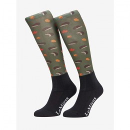 LeMieux AW25 Footsie Socks Hedgehogs