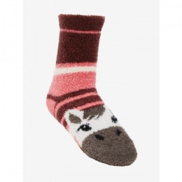 LeMieux AW25 Mini Fluffy character socks Andalusian Pony