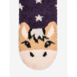 LeMieux AW25 Mini Fluffy Character Socks Juniper