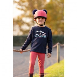 LeMieux AW25 Mini Poppy Top with Long Sleeves Navy