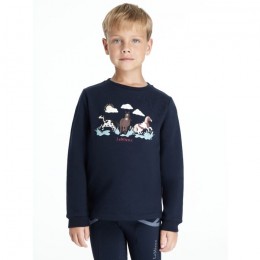LeMieux AW25 Mini Poppy Top with Long Sleeves Navy