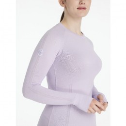 LeMieux AW25 Britney Seamless Top with Long Sleeves Lilac
