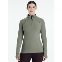 LeMieux AW25 Frances Fleece with quartz zipper Rosemary