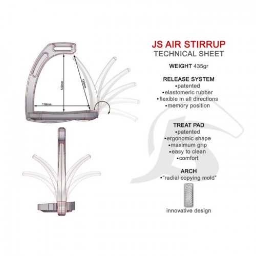 Jin Stirrup Air safety stirrup