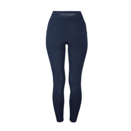 Equestrian Stockholm SS'23 Navy riding tights knee grip