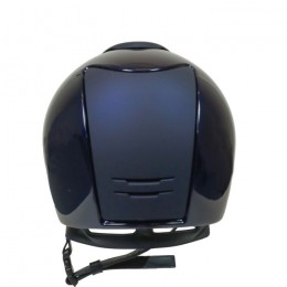 Kep Italia Cromo 2.0 Polish blue textile double silver frame