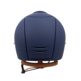 KEP Italia Cromo 2.0 Matt blue polo cognac strap