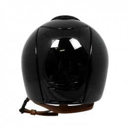 KEP Italia Cromo 2.0 Polish black galassia front cognac strap silver frame