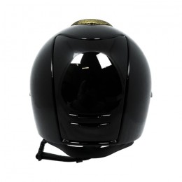 KEP Italia cromo 2.0 black Polish polo glitter leather gold front gold subgrill