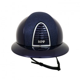 Kep Italia Cromo 2.0 Polish Blue Luminor Front Polo Visor Swarovski Logo