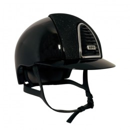 KEP Italia Cromo 2.0  Polish zwart galassia front Silver frame polish visor