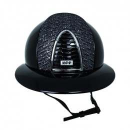 KEP Italia Cromo 2.0 Polish black polo klimt front silver frame