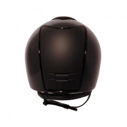 KEP Italia Cromo 2.0 Polish black Textile front and back chrome frame