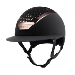 Kask Star Lady Chrome 2.0 Black-Everyrose Crystals Passage Vintage Rose