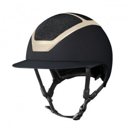 Kask Star Lady 2.0 Black Painted Sandy Frame Crystals Carpet Black