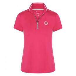 Imperial Riding SS'21 Tech Polo Top Ruby