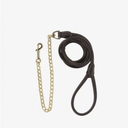 Kentucky Leather Chain Lead 270cm
