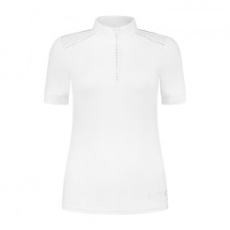 Mrs. Ros SS'24 Competition Shirt Mesh Performance White