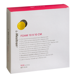L-Mesitran Foam non-adherent foam dressing 10x10 cm