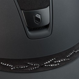 Samshield 2.0 Miss Shield Black Alcantara top Flower swarovski FB Matte Trim Blazon