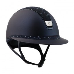 Samshield 2.0 Miss Shield Blue Crystal Leaf Matte Trim 5 Dark Blue Swarovski
