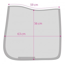 Spooks Dressage Saddlepad Luhna