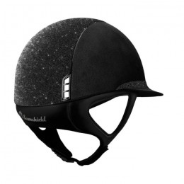 Samshield Miss shield black alcantara Crystal Fabric top frontalband