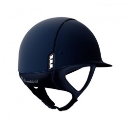 Samshield Miss Shield Navy Matte trim Crystal fabric Paradise blason