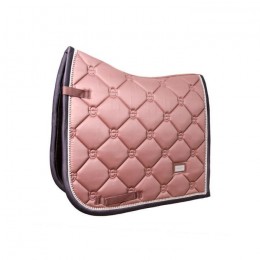 Equestrian Stockholm dressage saddle pad Pink Pearl