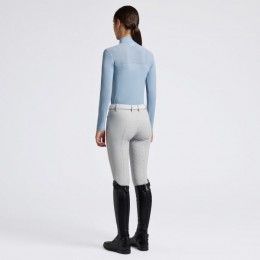 Cavalleria Toscana SS25 CT Insert Micro Perforated Jersey L/S Training Polo Girls