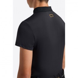 RG SS25 Micro Perforated Jersey S/S Training Zip Polo Boys