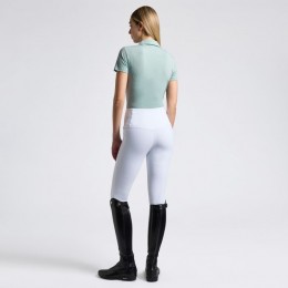 Cavalleria Toscana SS25 CT Jersey S/S Training Polo Tufted Logo Women