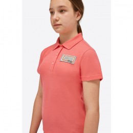 RG SS'24 Jersey S/S Training Button Polo Girls