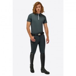 RG SS'24 Jersey S/S Training Zip Polo Men
