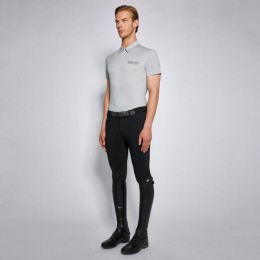 Cavalleria Toscana SS'24 CT Jersey S/S Training Button Polo Men