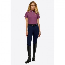 RG SS'24 Jersey S/S Training Zip Polo Woman