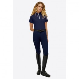 RG SS'24 Jersey S/S Training Zip Polo Woman
