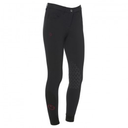 Cavalleria Toscana Girls Color Knee Grip Riding Breeches