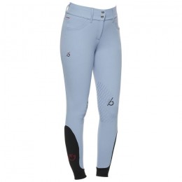 Cavalleria Toscana SS'22 CT Team Red Stripe High Waist Knee Grip Breeches Ladies