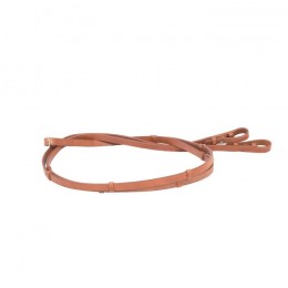 Premiera leather dressage reins with stops