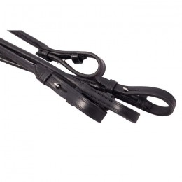 Premiera rolled double dressage reins