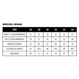 RG SS'24 High Waist Knee Grip Breeches Woman