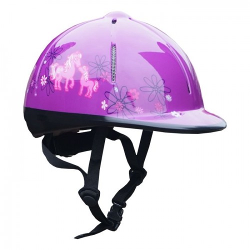 Red Horse Rider Helmet