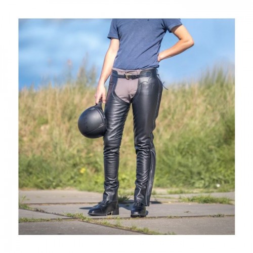 Dyon Leather Long Chaps
