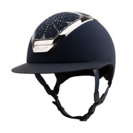 Kask Star Lady Chrome 2.0 Navy-Silver Crystals Riviera Black Diamond Mix