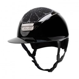 Kask Star Lady Pure Shine Chrome 2.0 Black Crystals Riviera Black Graphite Mix