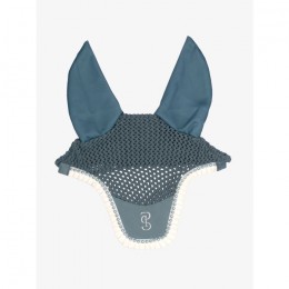 PS Of Sweden SS'24 Ruffle Pearl Steel Blue Earnet