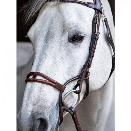 Equiline Noseband Double Suede